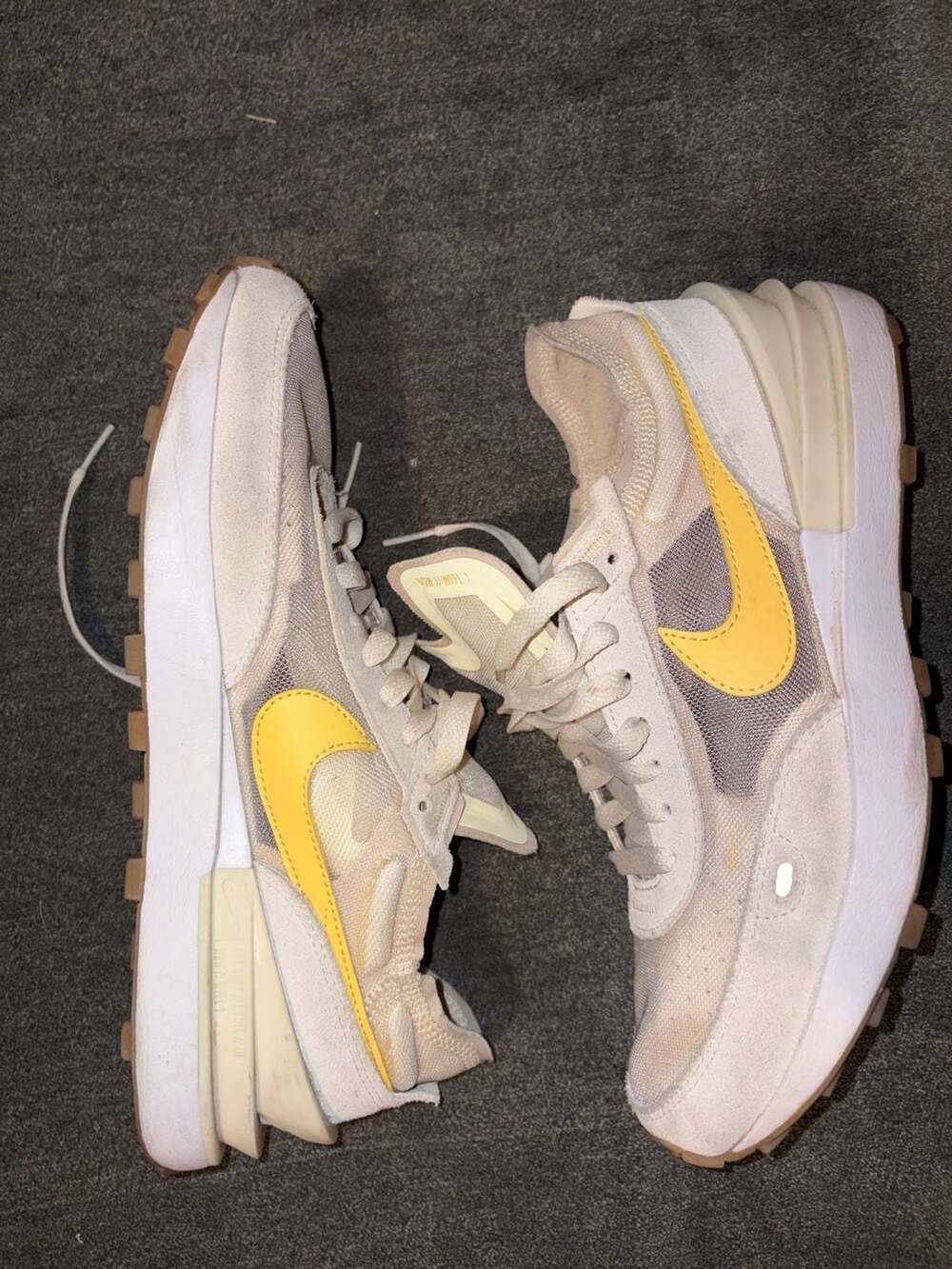 Nike Waffle No INSOLE Size 9 Sail Coconut Milk